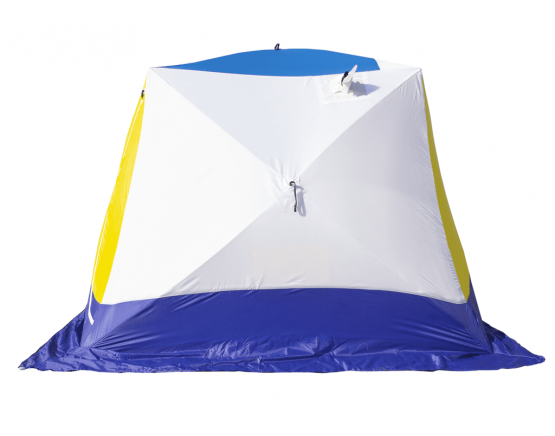 Зимняя палатка Стэк Куб-4 трехслойная дышащая