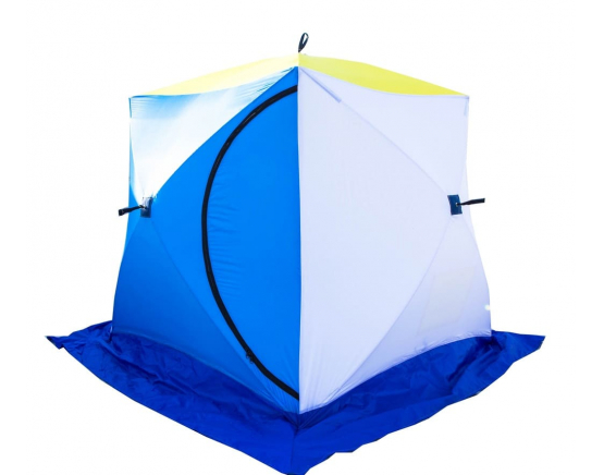 Зимняя палатка Стэк Куб-3 трехслойная дышащая