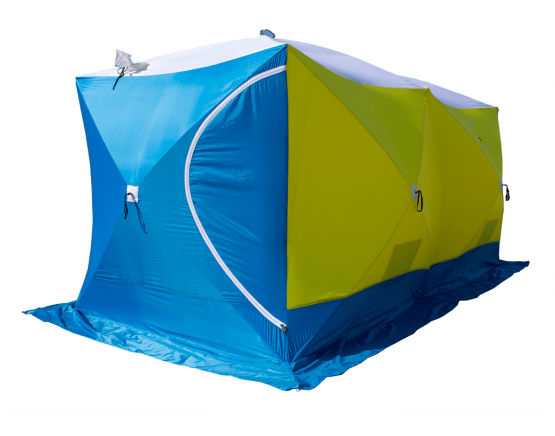 Зимняя палатка Стэк Куб-3Т дубль трехслойная дышащая