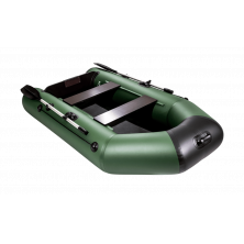 Лодка ПВХ Аква 2600 зеленый/черный