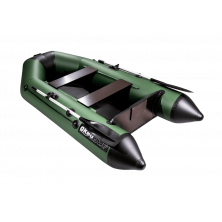 Лодка ПВХ Аква 2600 зеленый/черный