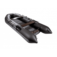 Лодка ПВХ Таймень NX 3800 НДНД Pro Графит/черный