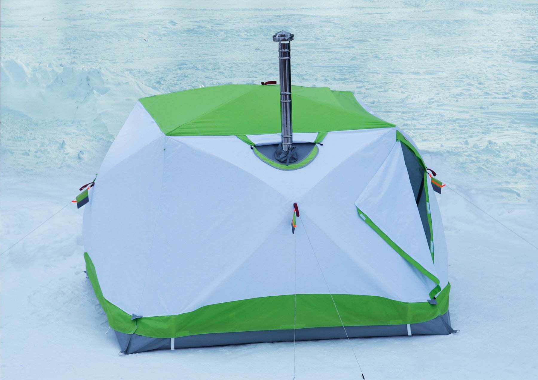 Раскладушка в зимнюю палатку